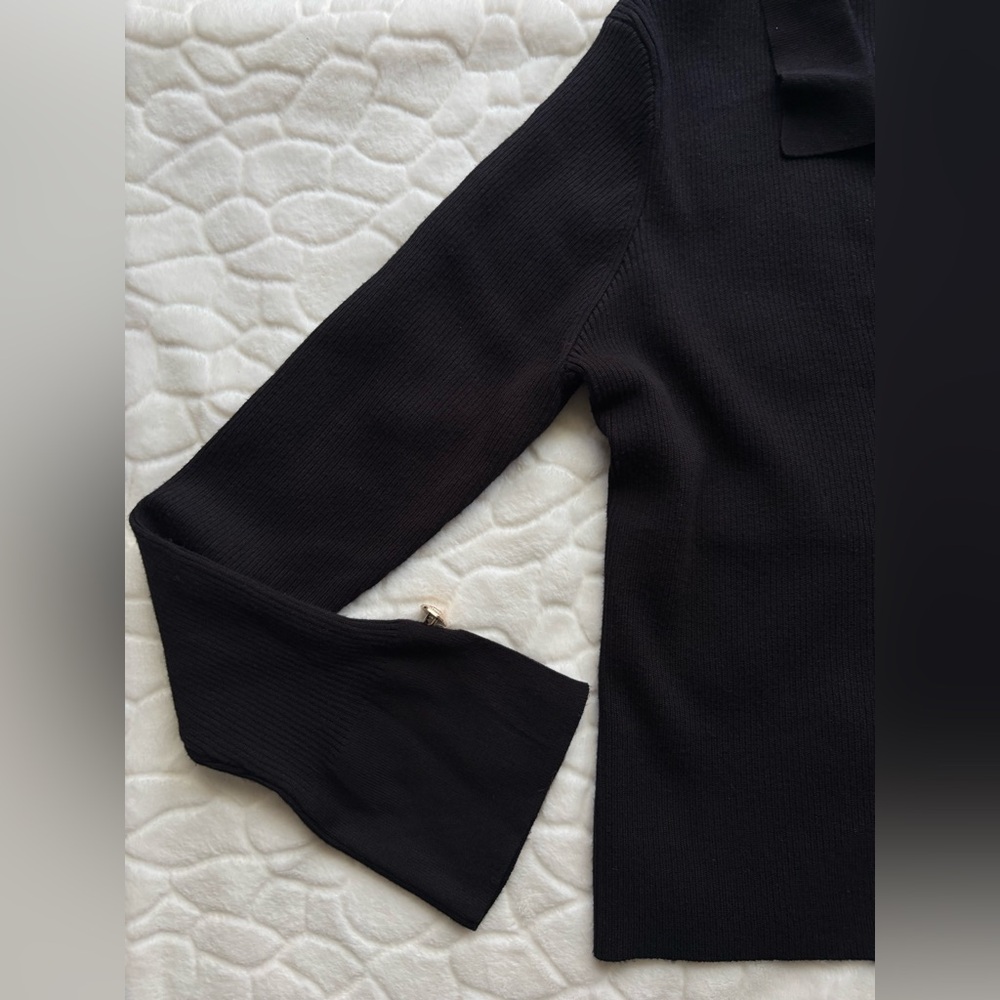 Ellen Tracy Collared Button Cardigan & Skirt - Picture 14 of 14